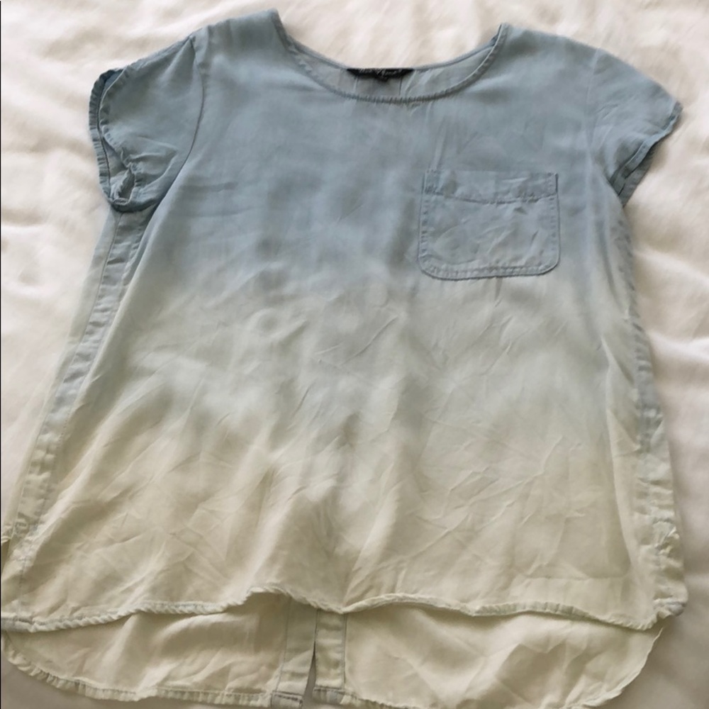 Acid wash style shirt . Dressy Tee